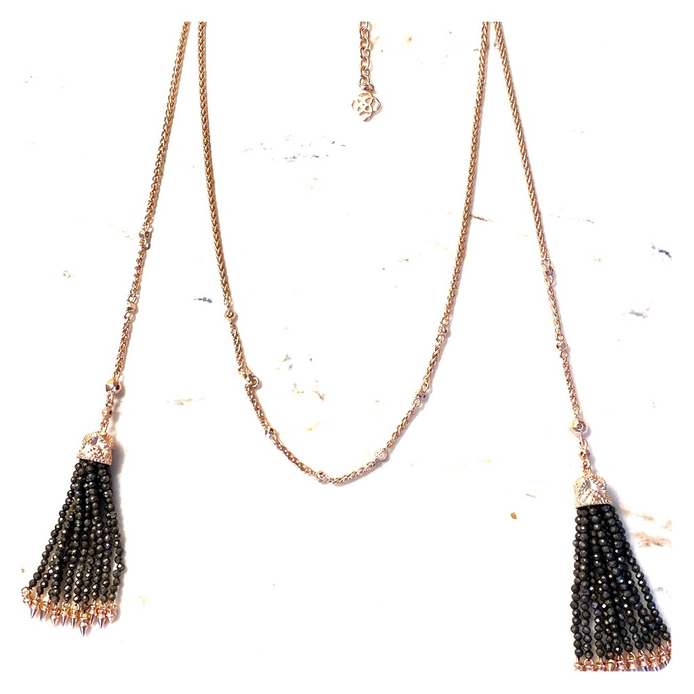 Kendra Scott Monique lariat necklace NWOT